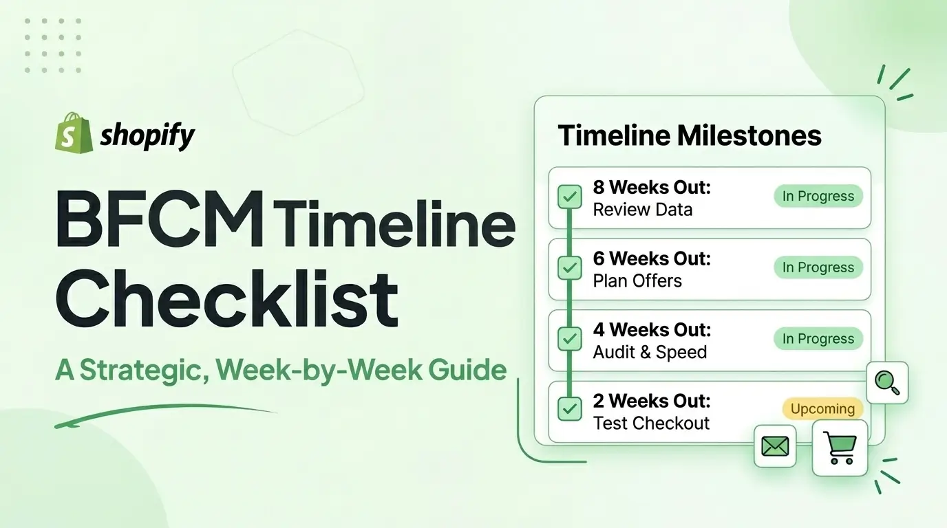 BFCM Preparation Timeline