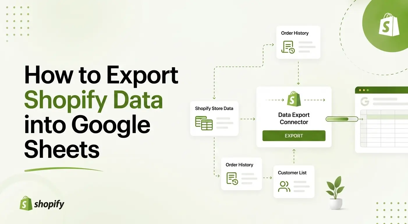 How to Automatically Export Shopify Data Into Google Sheets