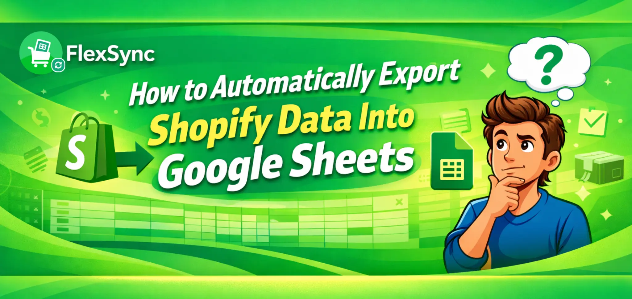 How to export shopify data into google sheets