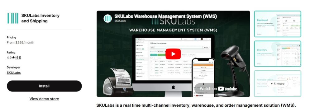 sku labs shopify app