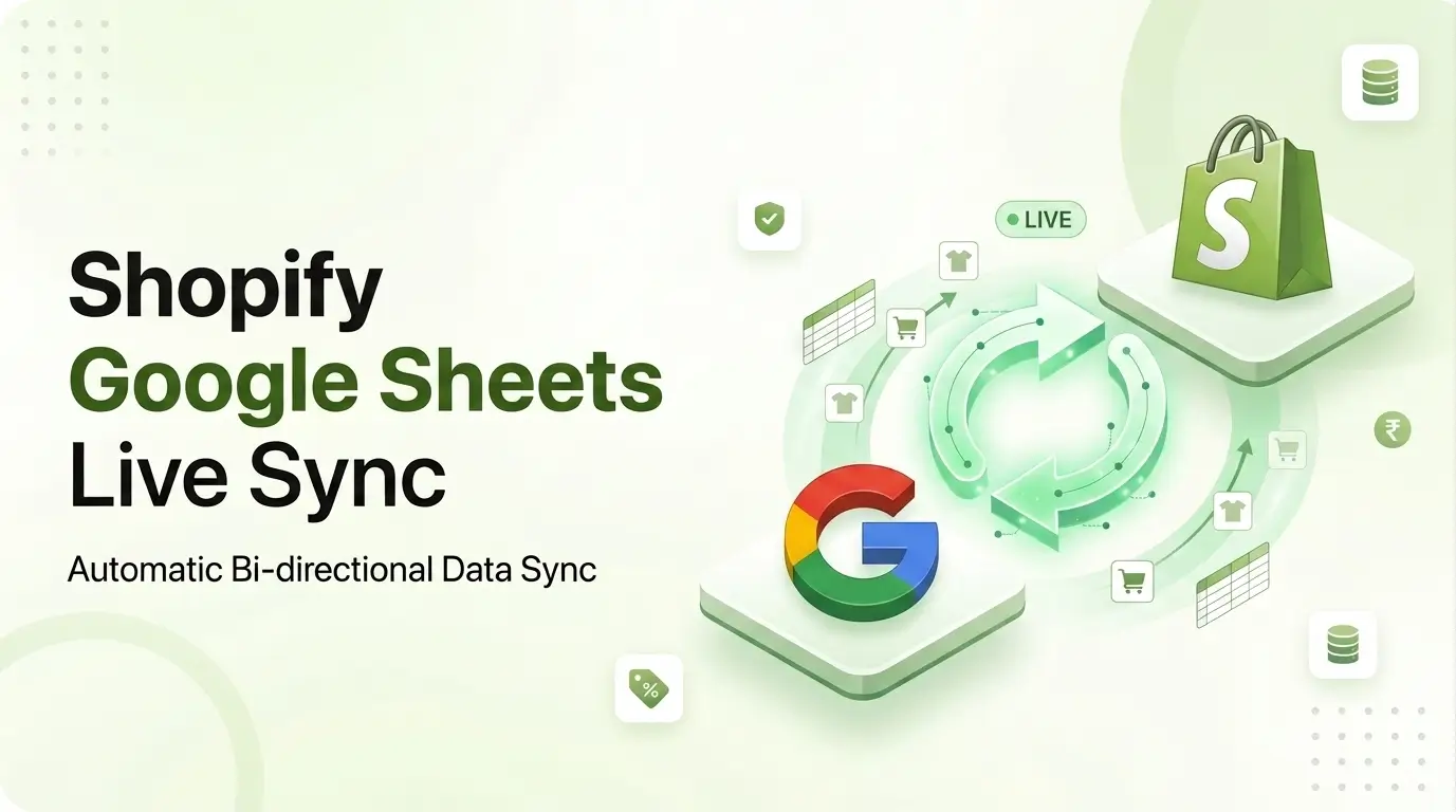 Shopify Google Sheets Live Sync How to Edit Products and Sync Instantly