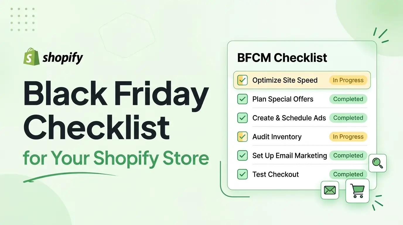 Black Friday Checklist for Your Shopify Store
